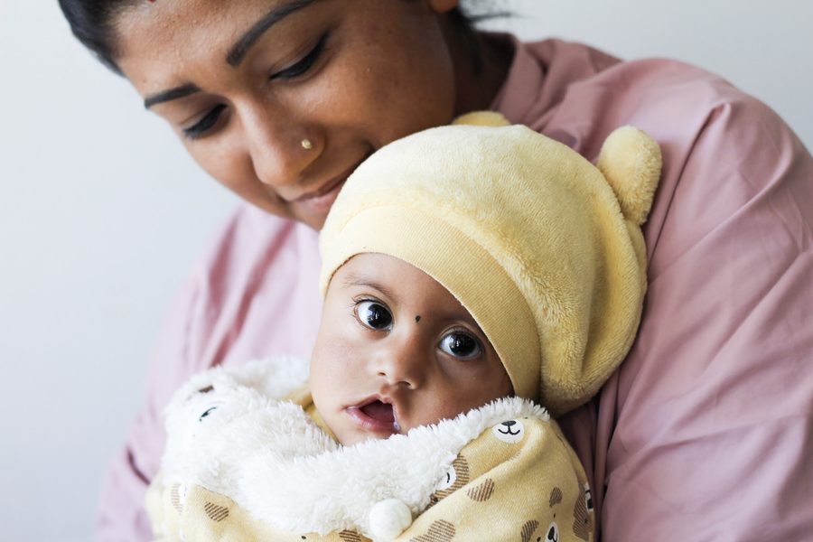 Avita and her mother from Nepal
